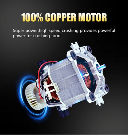 Wholesale High Power Commercial Best Blender Mixers Food Processors Electric Juicer Blender